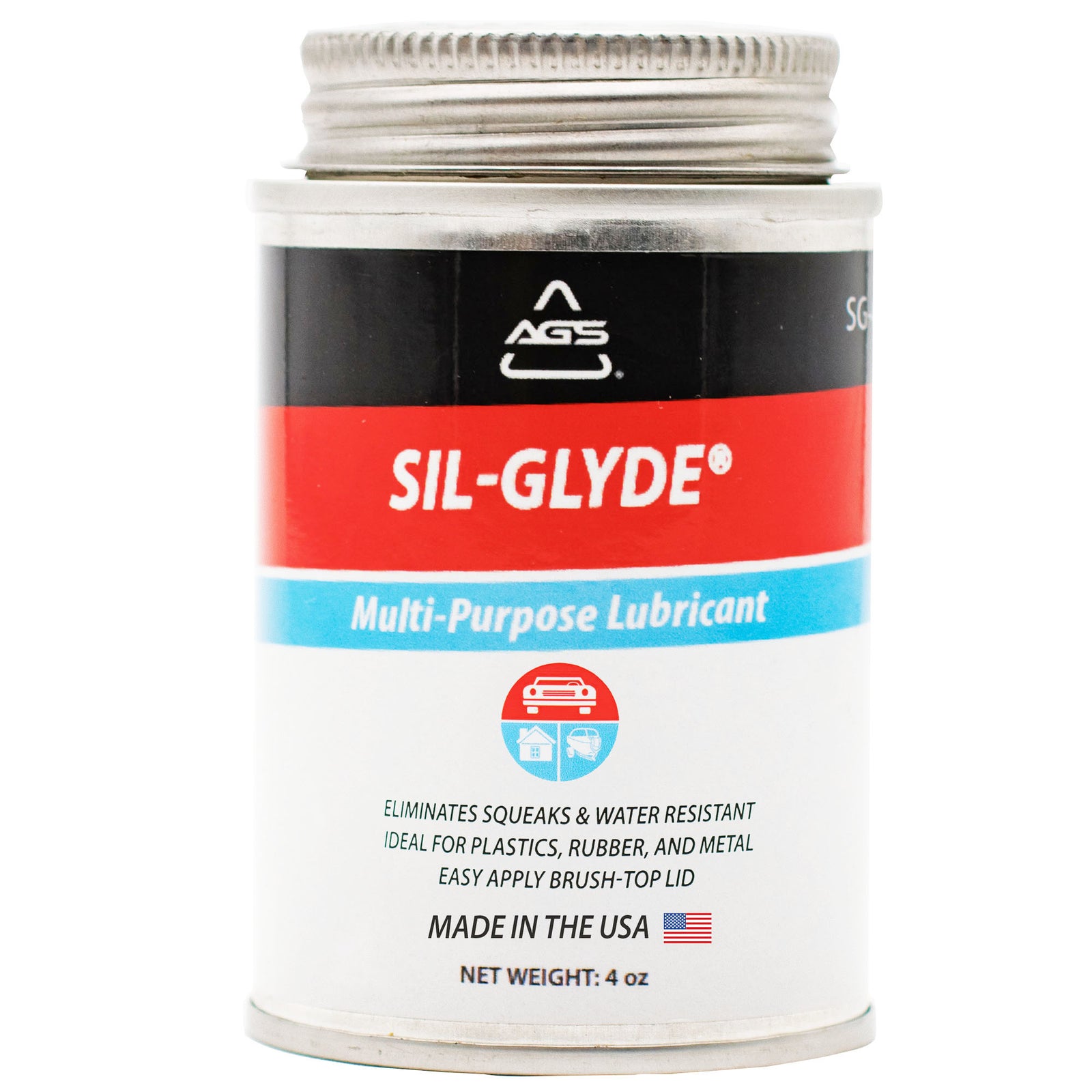 Sil-Glyde General Purpose Lubricant - 4oz Brush Top