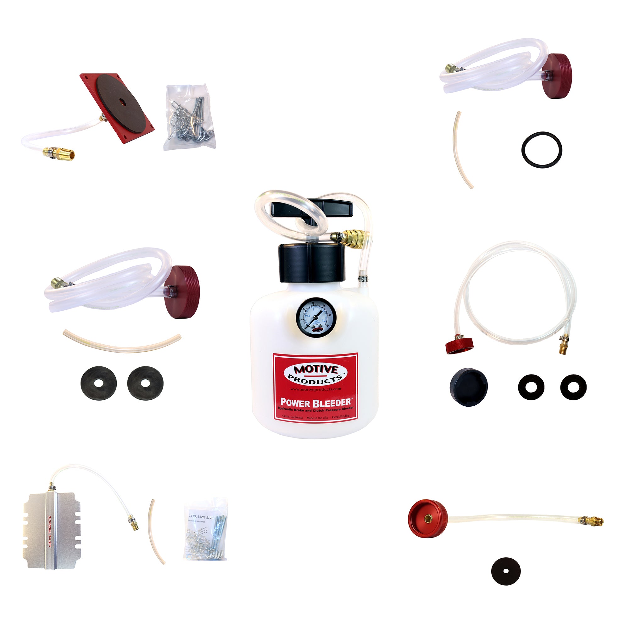 Cosda - Pressure Brake Bleeding Adapter Set