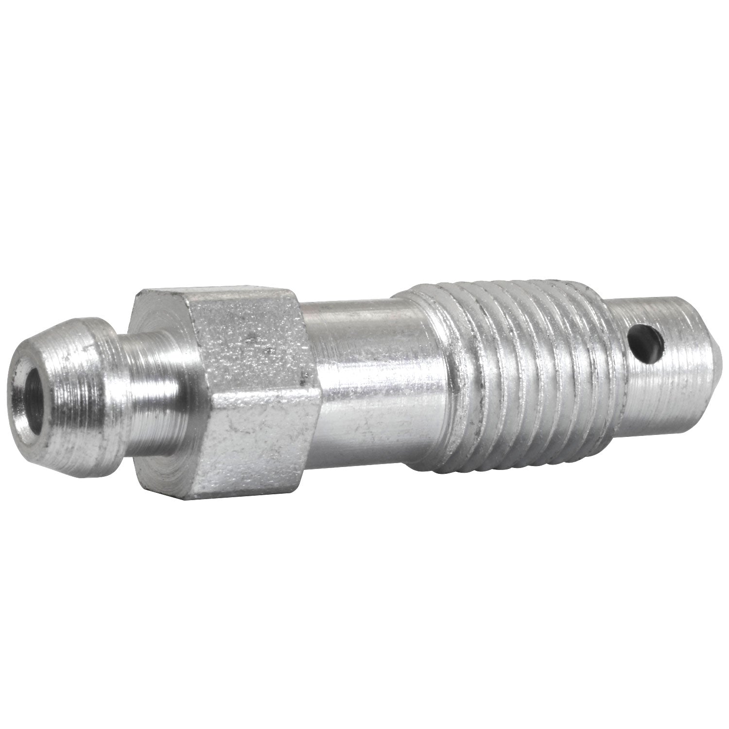 Stainless Steel Bleeder Screw 3/8-24, 3/8 Hex, 1.49 OAL - Bag of 1