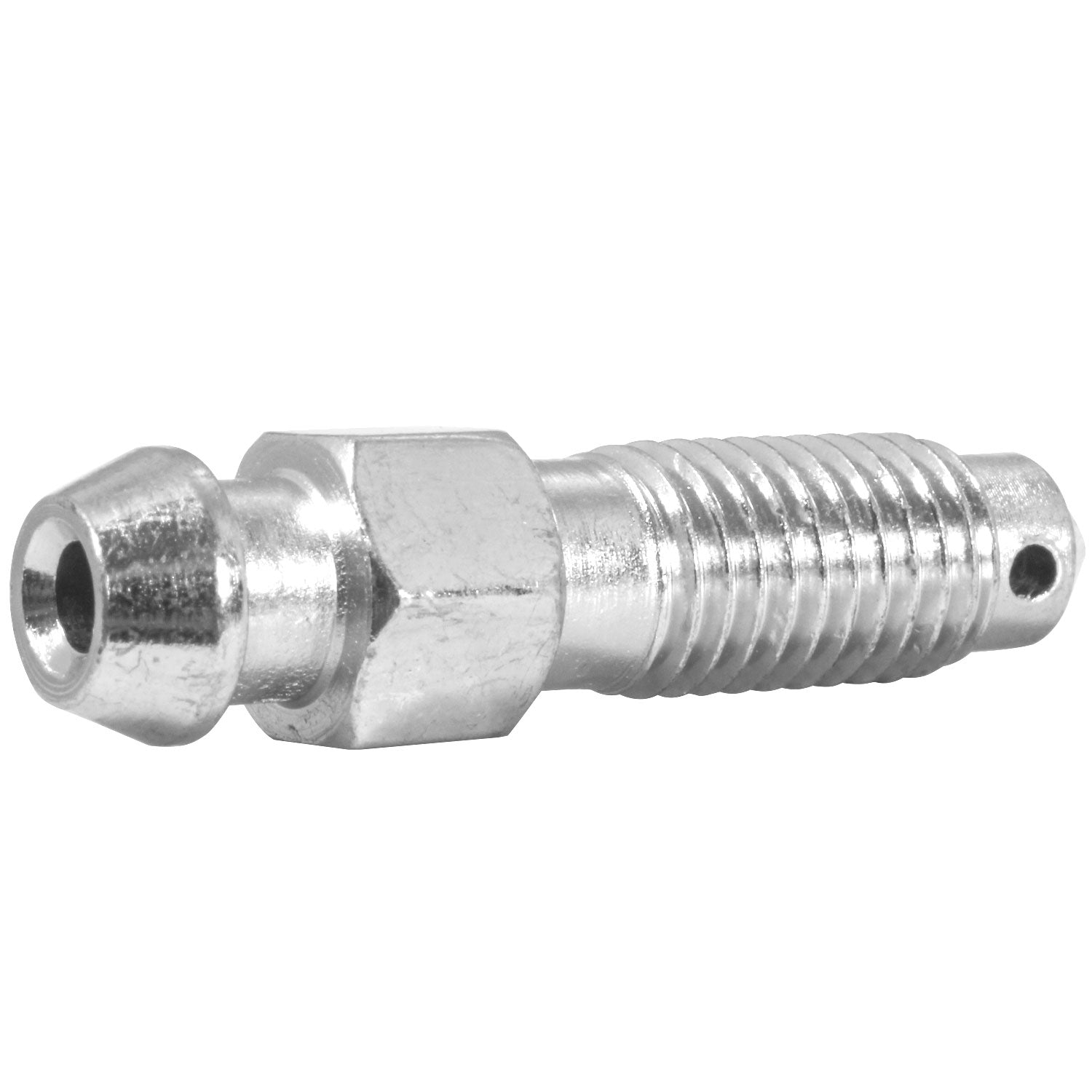 Stainless Steel Bleeder Screw M7x1.0, 8MM Hex, 35.1MM - Bag of 1