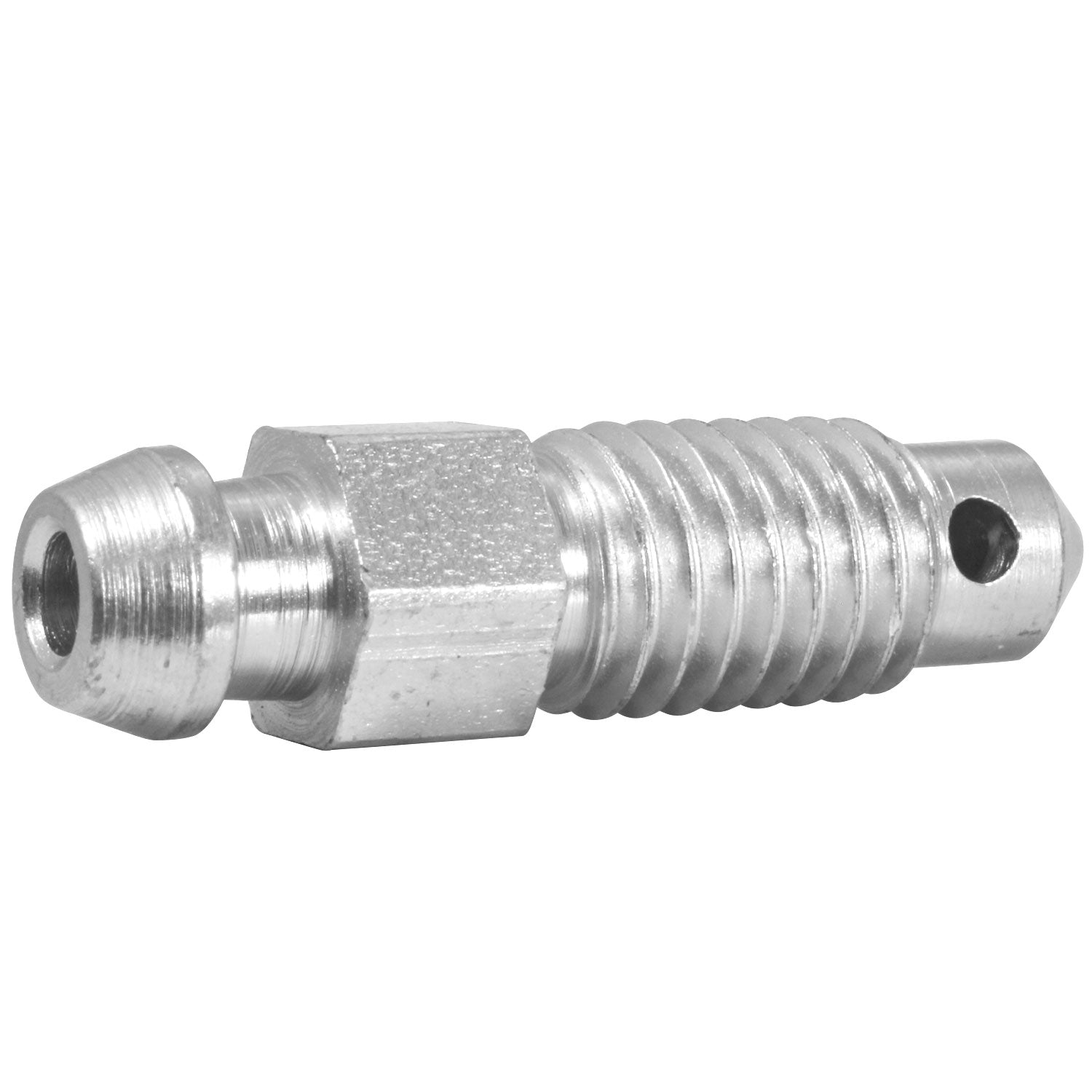 Stainless Steel Bleeder Screw M8x1.25, 8MM Hex, 30.2MM - Bag of 1
