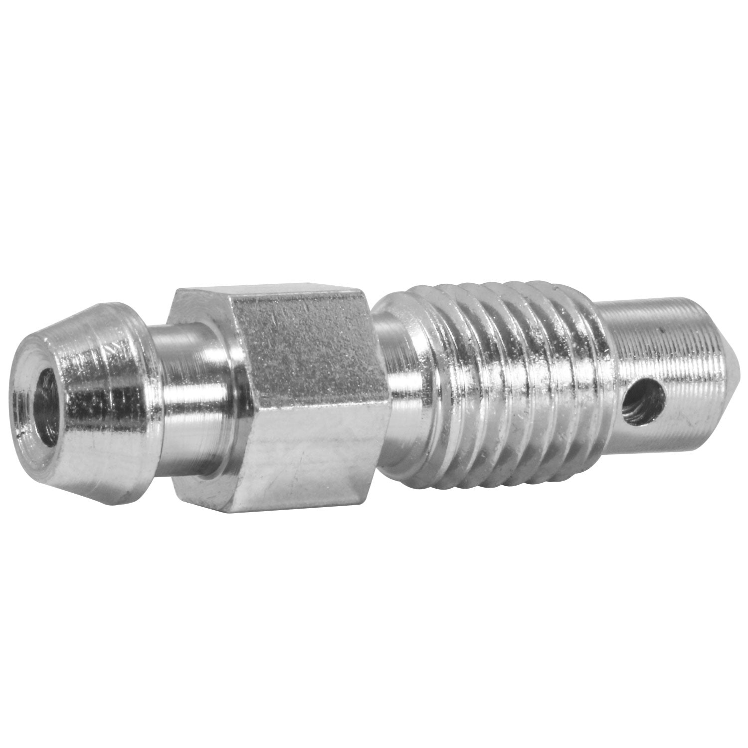 Stainless Steel Bleeder Screw M8x1.0, 8MM Hex, 29.7MM - Bag of 1